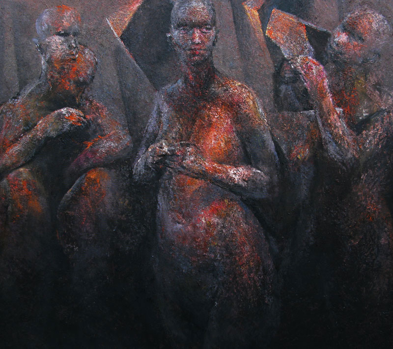 KATABASIS-12, Oil on canvas, 180X160 cm, 2013