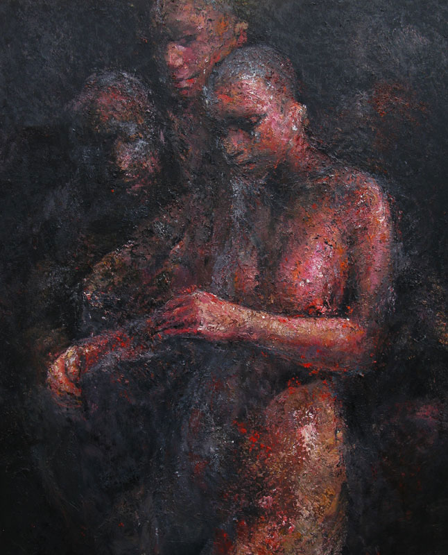 KATABASIS-13, Oil on canvas, 200X150 cm, 2013