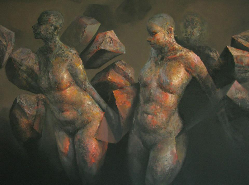 KATABASIS-18, Oil on canvas, 180X160 cm, 2013